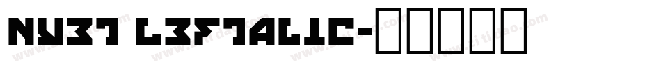 Nyet Leftalic字体转换